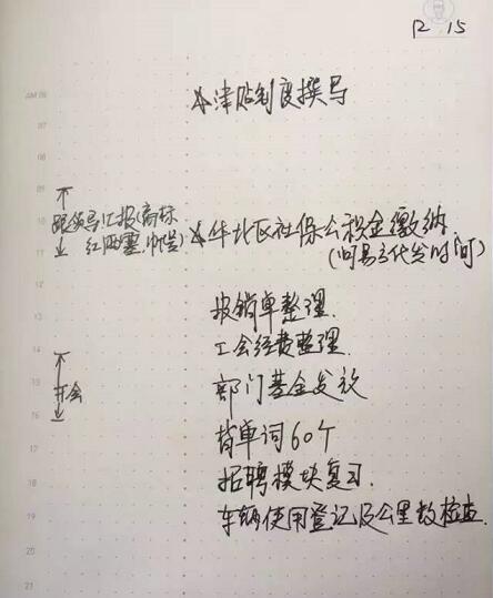 我是如何制作2017年度计划的?